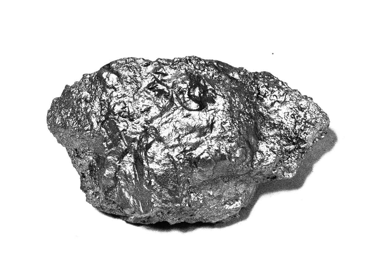 a piece of silver ore