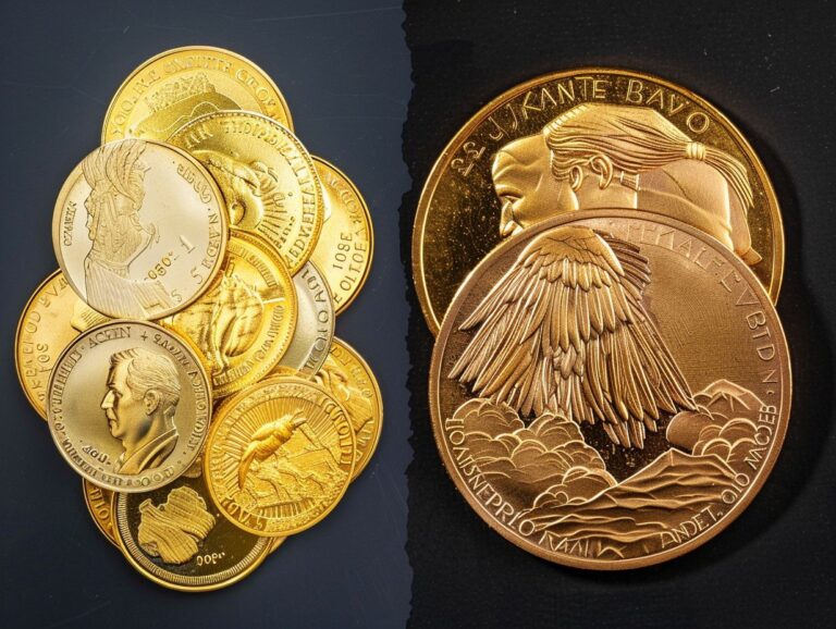 Gold Bullion Vs Coins – What’s The Difference?