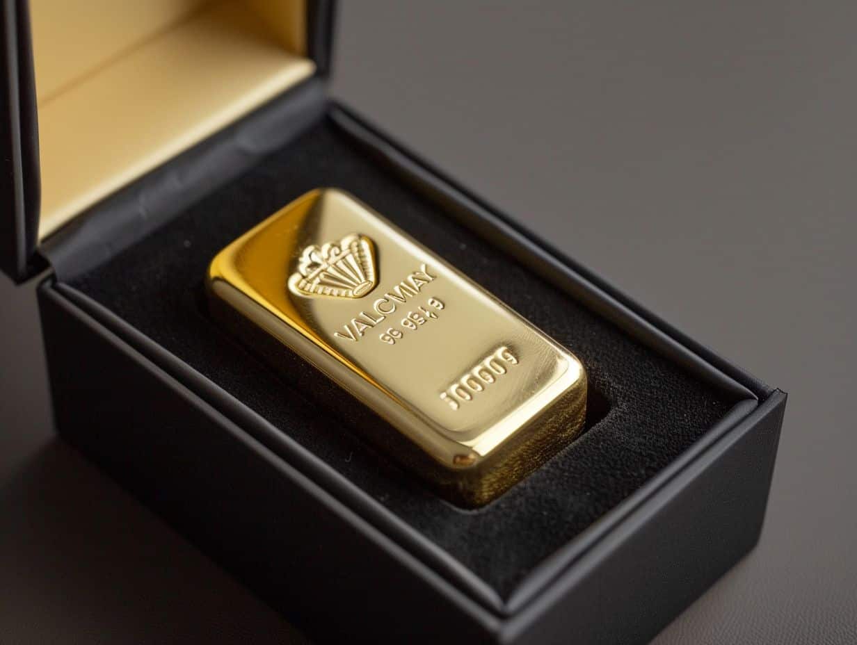 What is the benefit of owning a Valcambi Gold Combibar?