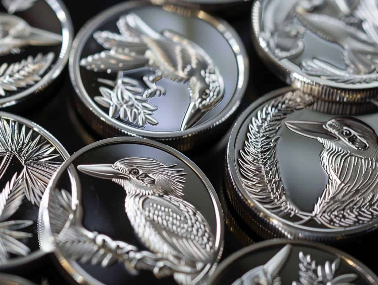 Designs of Australian Kookaburra Silver Coins