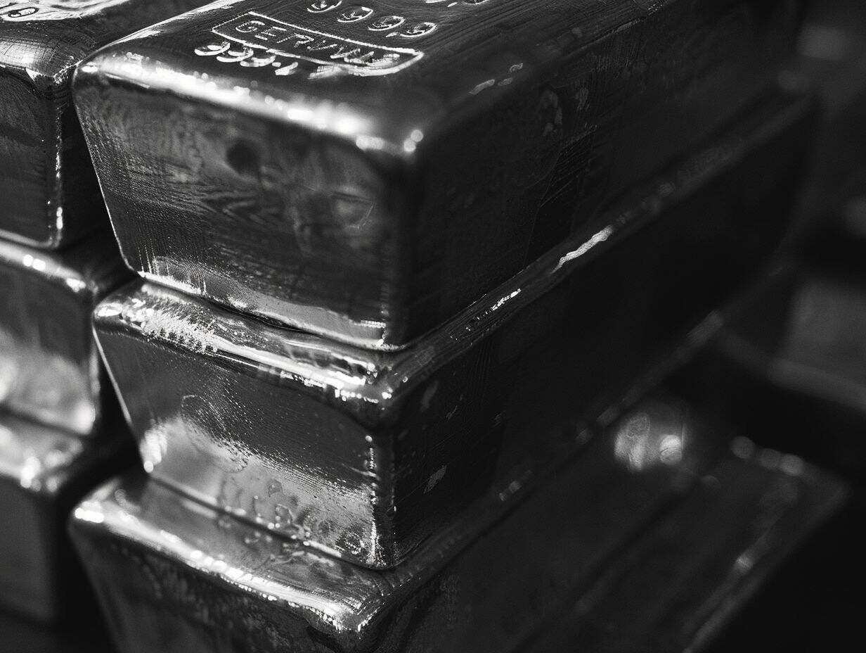 What sizes are available for Geiger Edelmetalle Silver Bars?