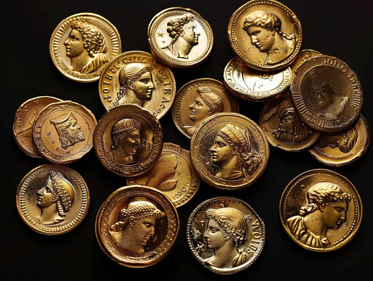 Historical Usages of Greek Gold Drachmas