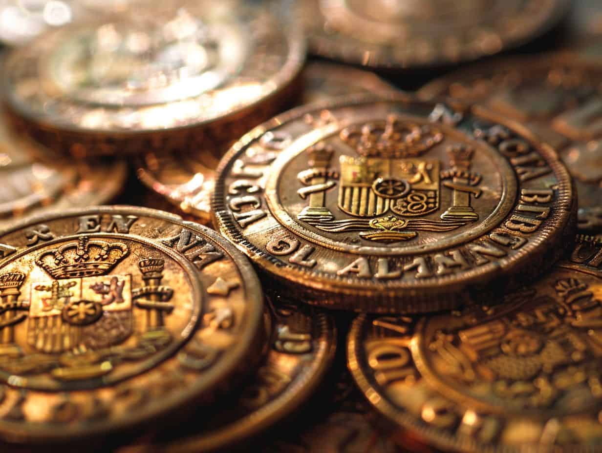 What is the value of a Spanish Gold Peseta?