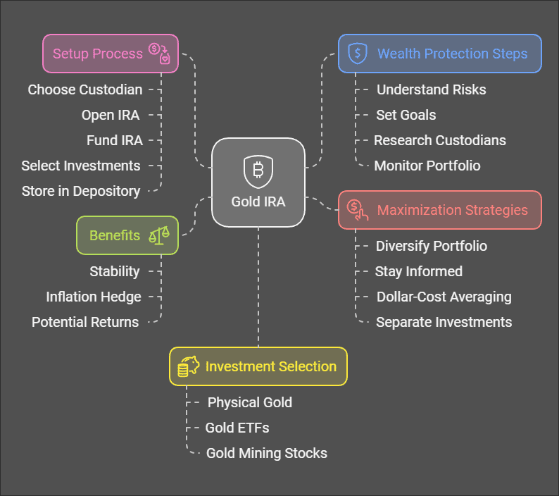 How To Protect Your Wealth with Gold IRA (Step-By-Step Explanation)