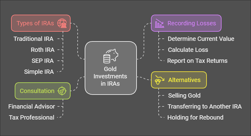 How to Record Loss on Gold in an IRA