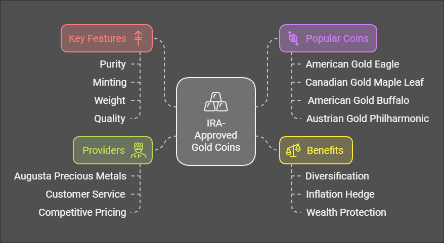 What Are IRA Approved Gold Coins?