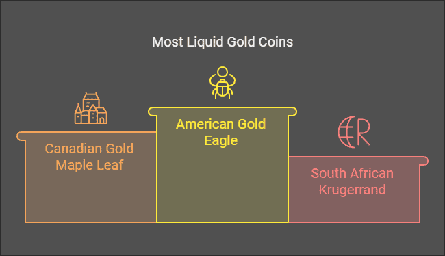 What Are The Most Liquid Gold Coins?