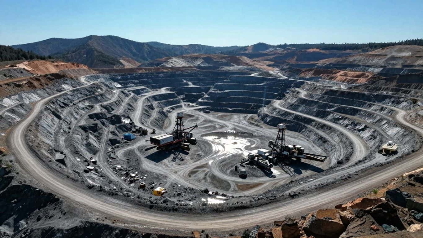 Mining operations at Blackrock Silver and AbraSilver project